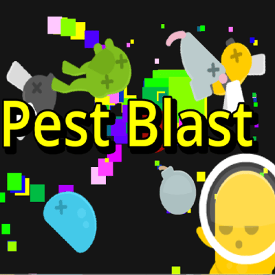 害獣を爆破していくゲーム