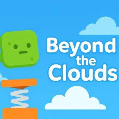 ジャンプして上に向かうゲーム